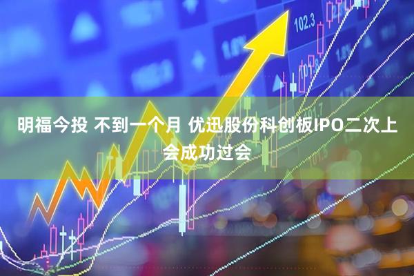 明福今投 不到一个月 优迅股份科创板IPO二次上会成功过会